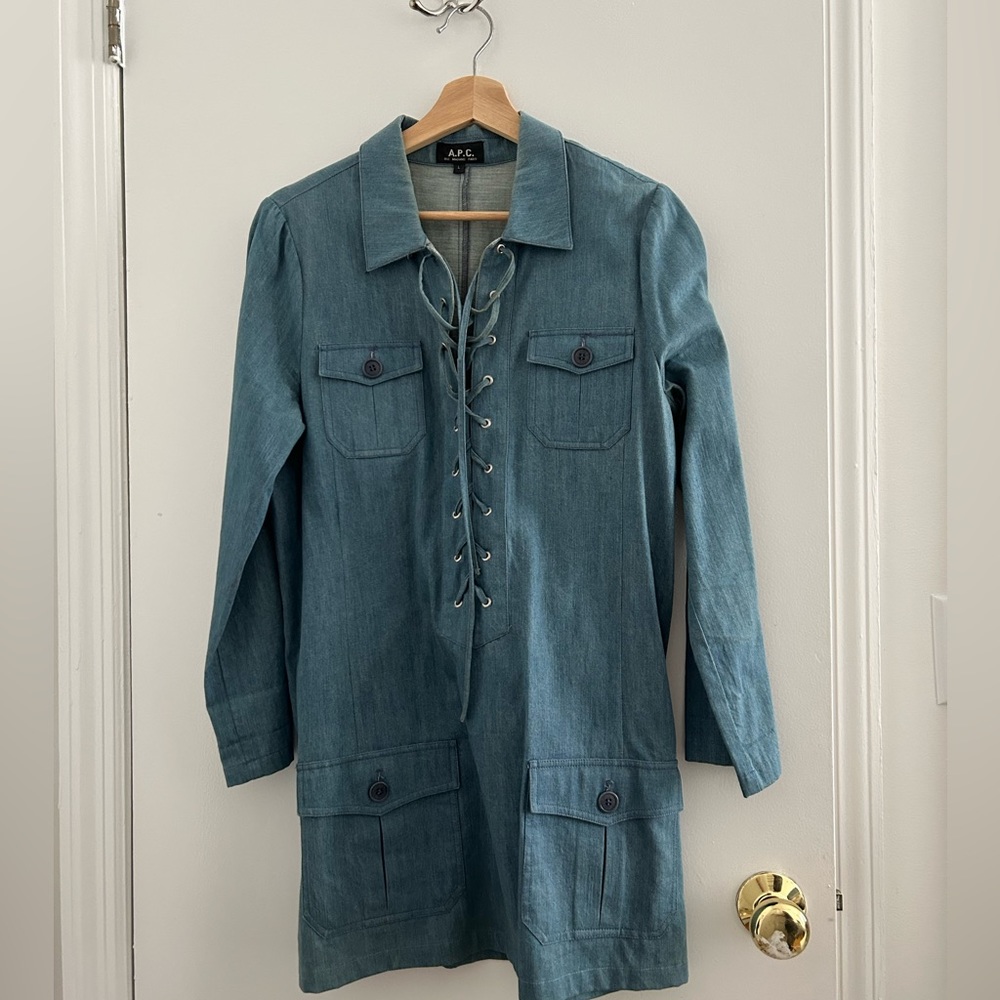 APC denim dress